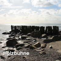 Holzbuhne, Bliesdorf Strand