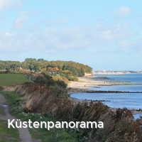 Küstenpanorama, Bliesdorf Strand