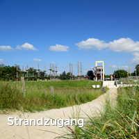 Strandzugang, Lensterstrand