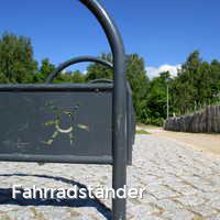 Fahrradständer, Lensterstrand