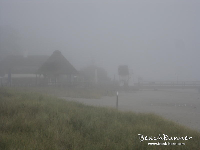 Dünen, Nebel an der Ostsee