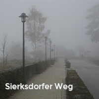 Sierksdorfer Weg, Nebel an der Ostsee