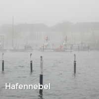 Hafennebel, Nebel an der Ostsee