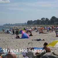 Strand Hochsaison, Niendorf