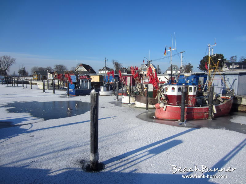 Winter, Niendorfer Fischereihafen