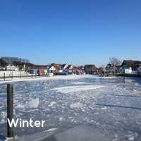 Winter, Niendorfer Fischereihafen