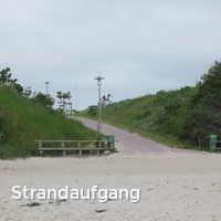 Strandaufgang, Ostermade und Kraksdorf-Strand