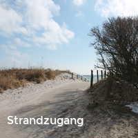 Strandzugang, Rettin