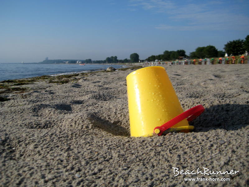 Tropfen, Strand im Sommer