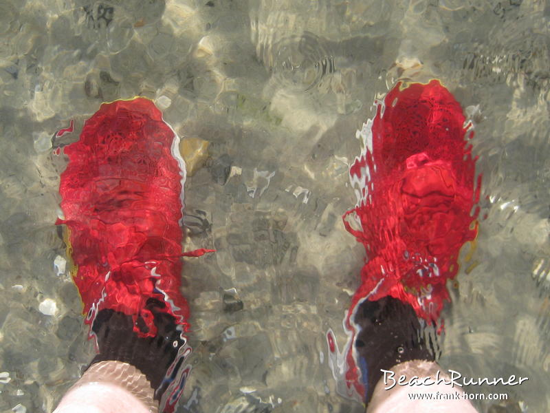 Erfrischung, Strand im Sommer