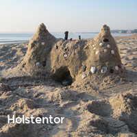 Holstentor, Strand im Sommer