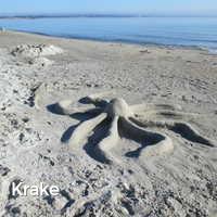 Krake, Strand im Sommer