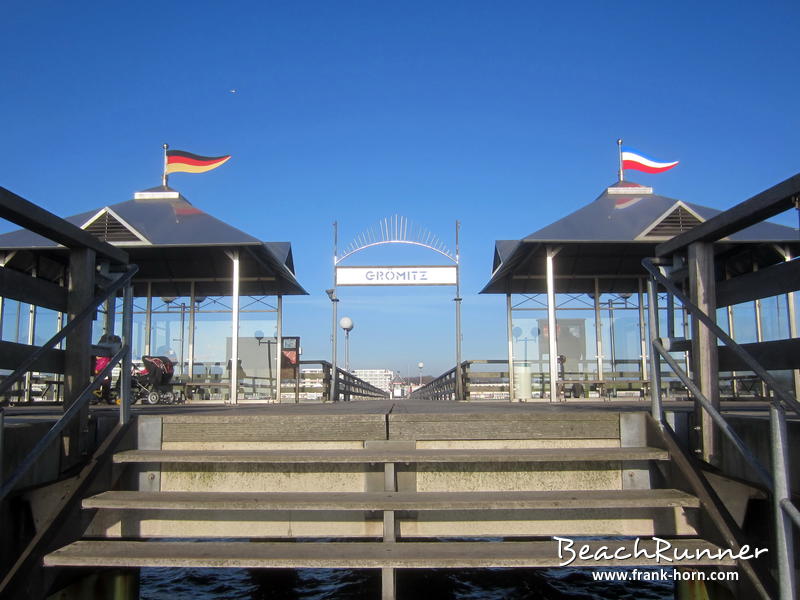 Grömitz, Seebrücken an der Ostsee