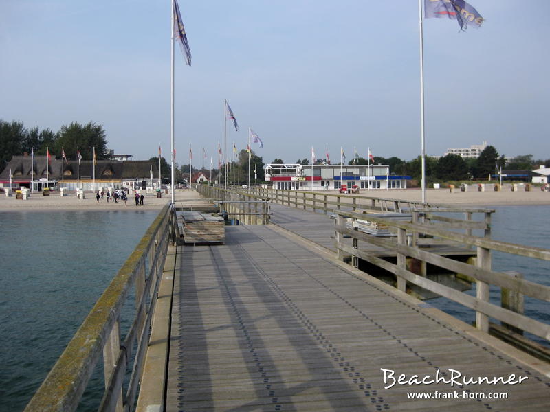 Dahme, Seebrücken an der Ostsee