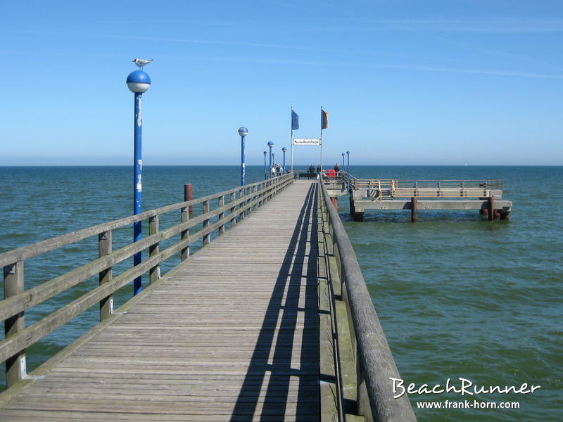 Zingst, Seebrücken an der Ostsee