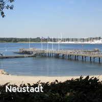 Neustadt, Seebrücken an der Ostsee