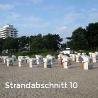 Strandabschnitt 10, Timmendorfer Strand