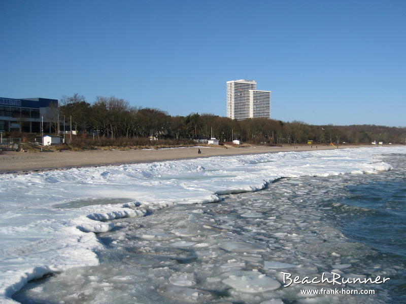 Strand, Winter an der Ostsee