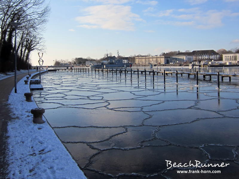 Eisschollen, Winter an der Ostsee