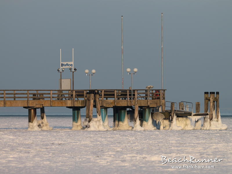 Brückenkopf, Winter an der Ostsee