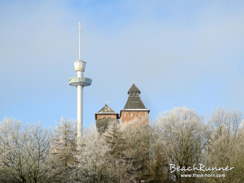 Türme, Winter an der Ostsee