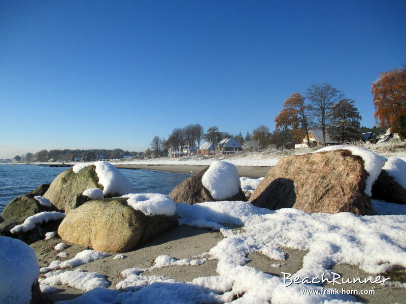 Erster Schnee, Winter an der Ostsee