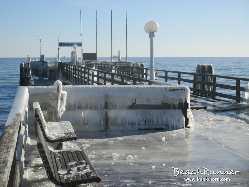 Vereist, Winter an der Ostsee