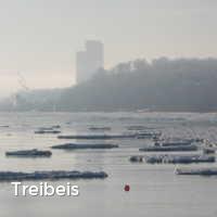 Treibeis, Winter an der Ostsee