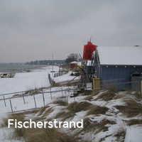 Fischerstrand, Winter an der Ostsee