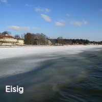 Eisig, Winter an der Ostsee