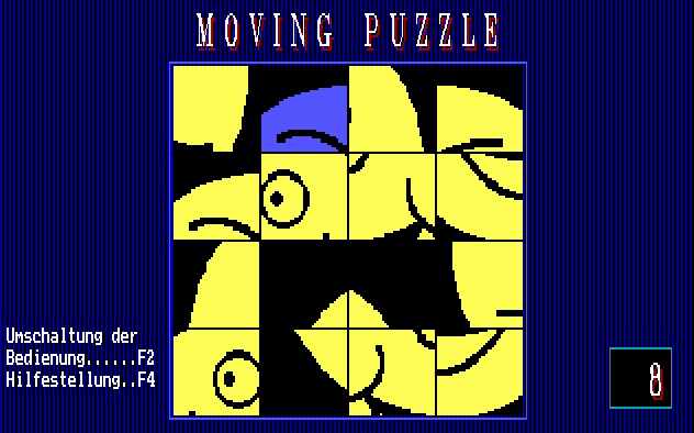 EGA/CGA Moving Puzzle